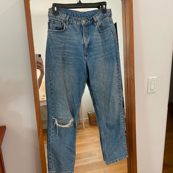REFORMATION STRAIGHT LEG JEAN - Picture 3 of 7